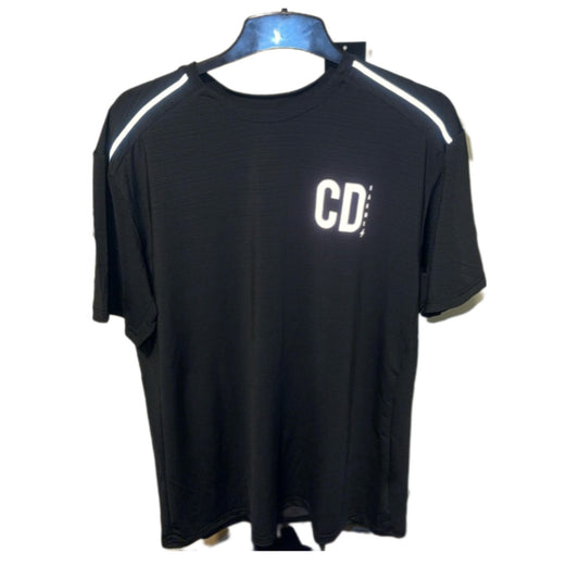 CDGarms Active T-Shirt - Black (Reflective Logo)